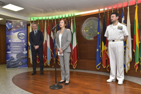 French and Italian Ministers of Defence visit Operation Irini’s headquarters