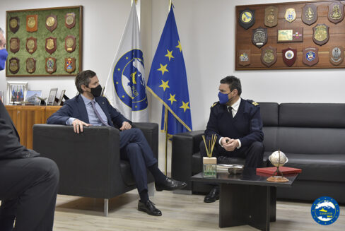 Hon. Matteo Perego di Cremnago visited the Operation Irini’s headquarters