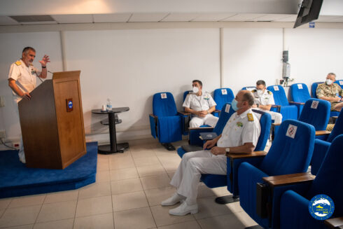 Visit of the Chief of the Romanian Naval Forces to IRINI OHQ 