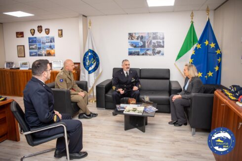 Her Excellency the Ambassador of Poland to Italy visited EUNAVFOR MED IRINI OHQ