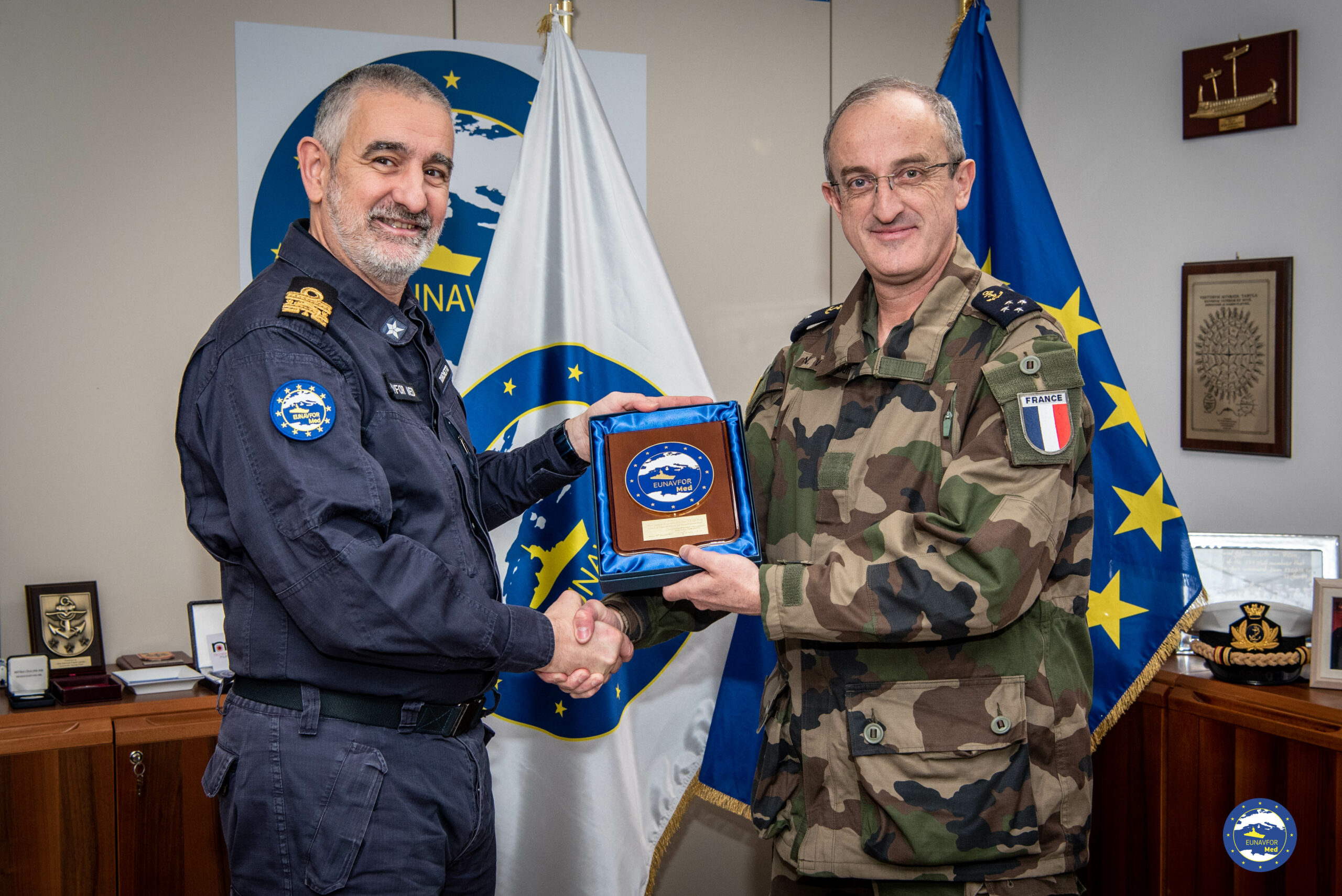 Chief of Operations of the French Joint Staff visited IRINI OHQ