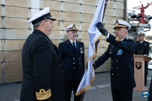 OPERATION EUNAVFOR MED IRINI: CHANGE OF COMMAND OF TASK FORCE 464