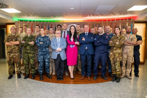 COMMON SECURITY AND DEFENCE POLICY ORIENTATION COURSE FOR EUNAVFOR MED IRINI.