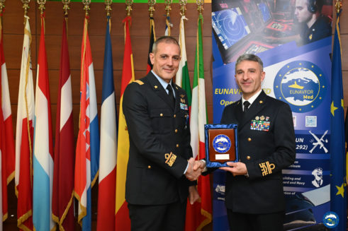 Change of the Chief of Staff at EUNAVFOR MED IRINI Operational Headquarters.