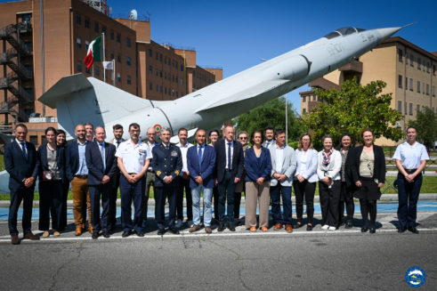 MEDITERRANEAN FOUNDATION FOR STRATEGIC STUDIES VISITS IRINI OPERATIONAL HEADQUARTERS (OHQ) IN ROME