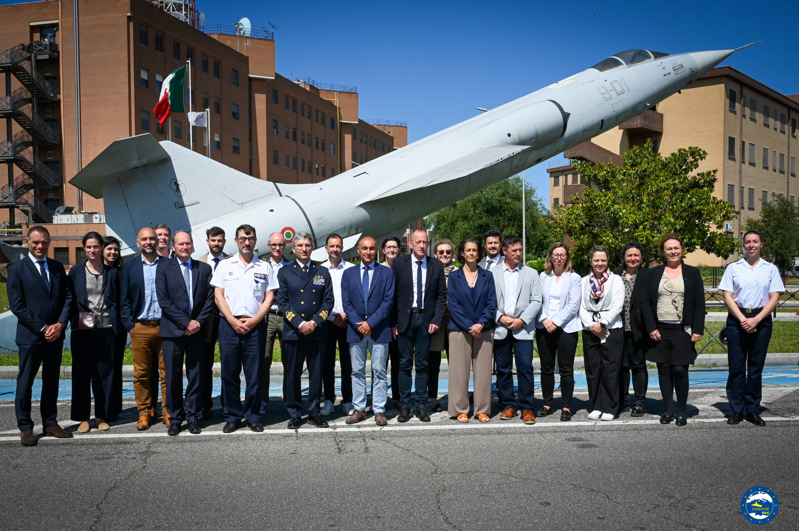 MEDITERRANEAN FOUNDATION FOR STRATEGIC STUDIES VISITS IRINI OPERATIONAL HEADQUARTERS (OHQ) IN ROME