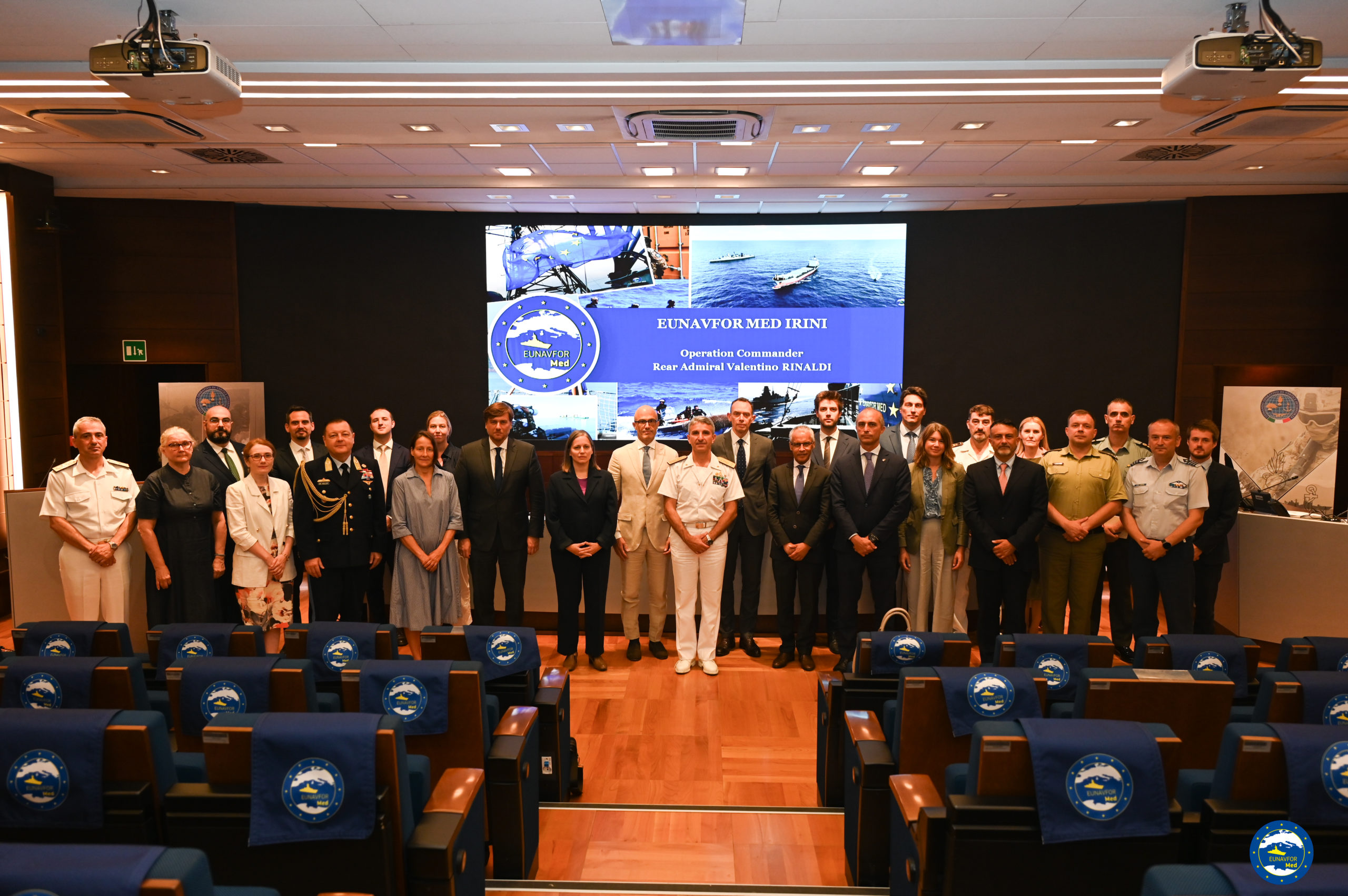 Operation IRINI‘s Briefing to Like-Minded Ambassadors and high-level military and diplomatic delegations