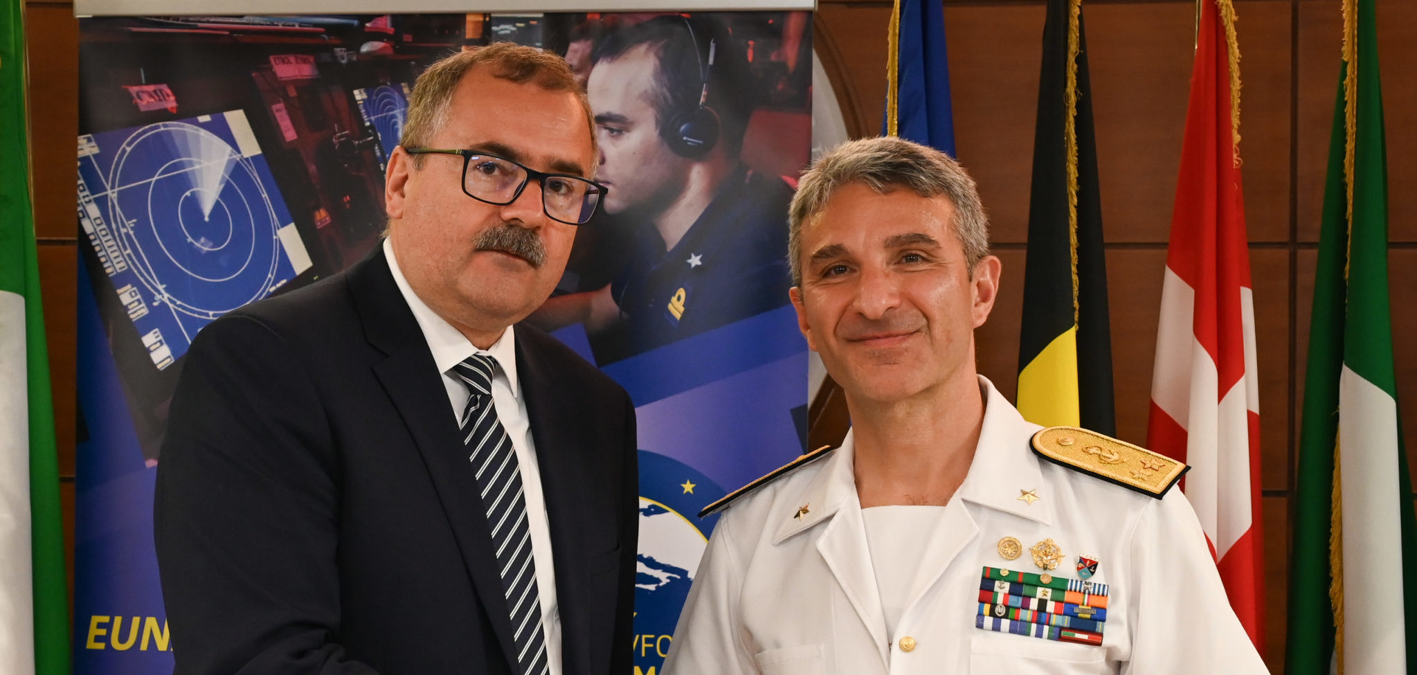 CZECH SECURITY COMMITTEE VISITS IRINI OPERATIONAL HEADQUARTERS (OHQ) IN ROME