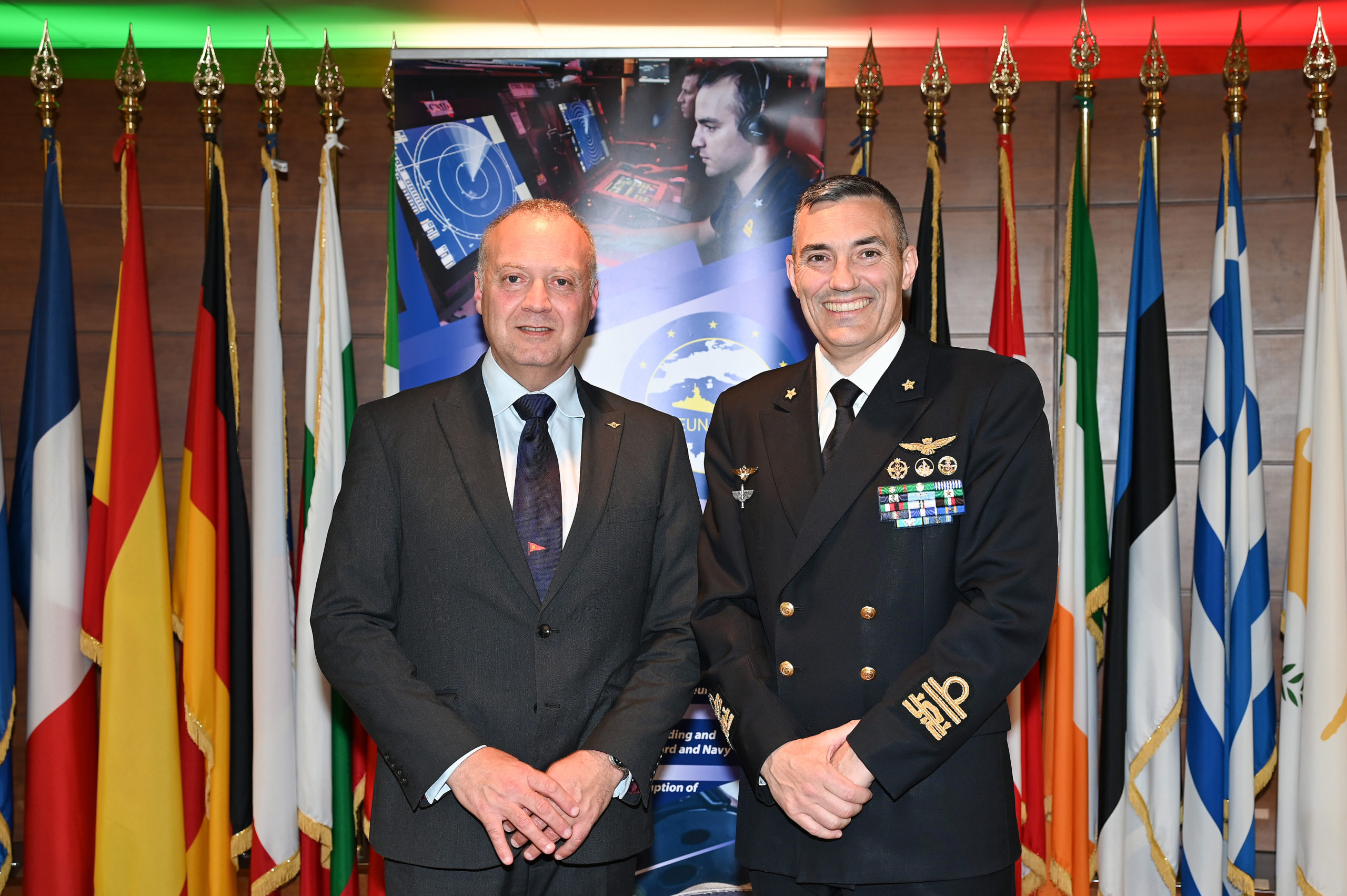 VISIT OF COMMANDER OF THE ARMED FORCES OF MALTA, BRIGADIER CLINTON O’ NEILL AT EUNAVFOR MED IRINI OPERATIONAL HEADQUARTERS