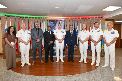 Visit by Libyan Ministry of Defence delegation to EUNAVFOR MED IRINI’s Operational Headquarters